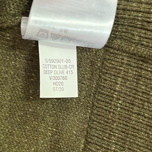 GAP Green 100% Cotton Sweater Size XL NWT - Picture 6 of 6